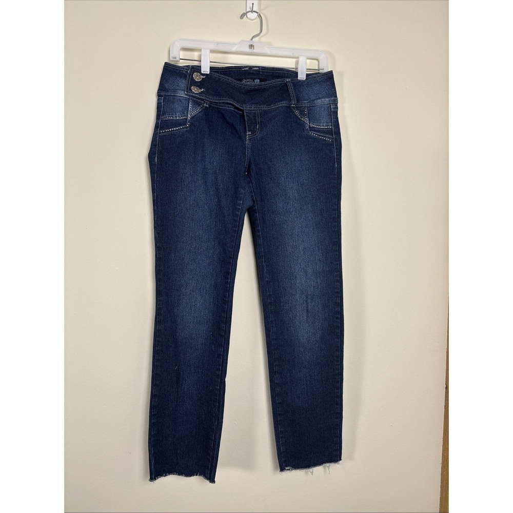 Beverly Jeans Co. Low rise Jeans Women's XL Dark Wash Denim Pants y2k